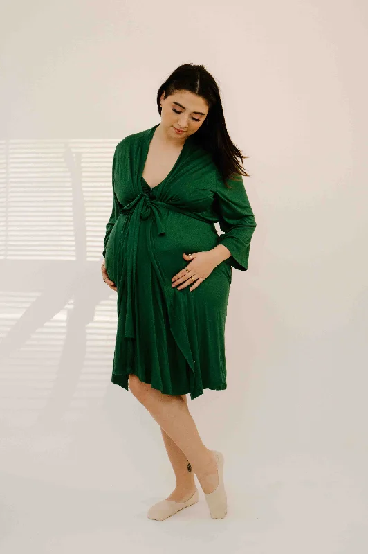 Mia Robe / Short / Standard One Size / Emerald