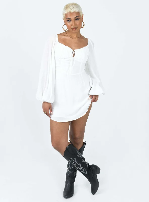 Milly Mini Dress White