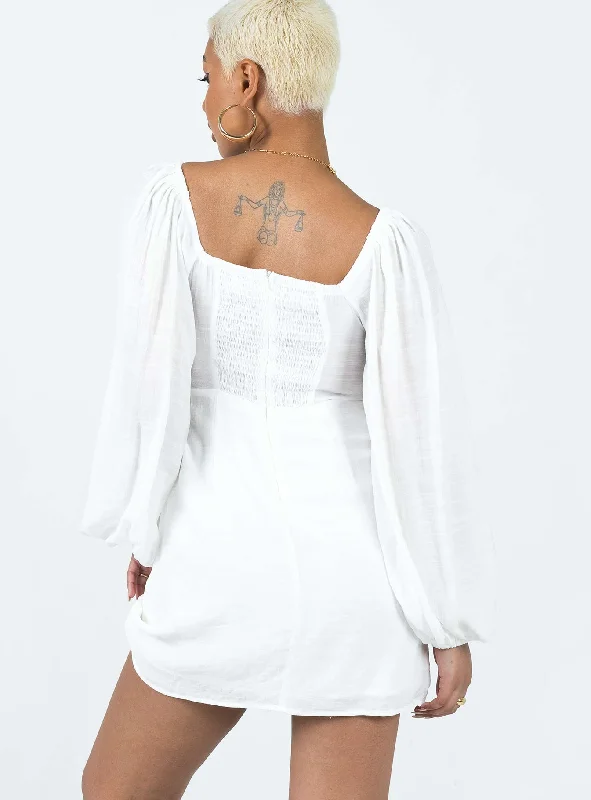 Milly Mini Dress White