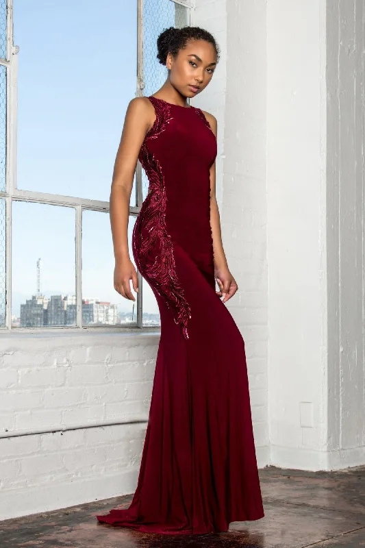 Long Sleeveless Formal Dress Evening Prom Gown