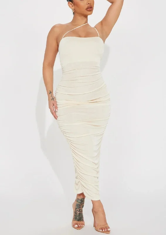 Samarah Ruched Midi Dress