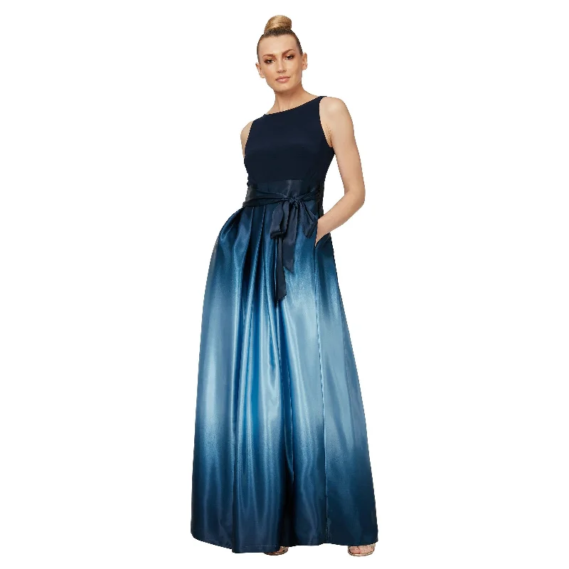 SL Fashions 119435M Ombre Long Party Dress