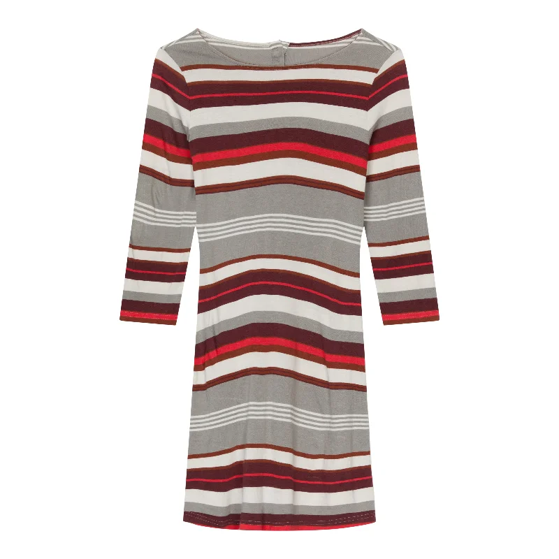 W's 3/4-Sleeved Au Bateau Dress